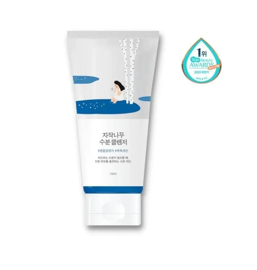 8809657116544-Round-Lab-Birch-Juice-Moisturizing-Cleanser-Τζελ-Καθαρισμού-&-Ενυδάτωσης-της-Επιδερμίδας-150ml-olgaspharmacy