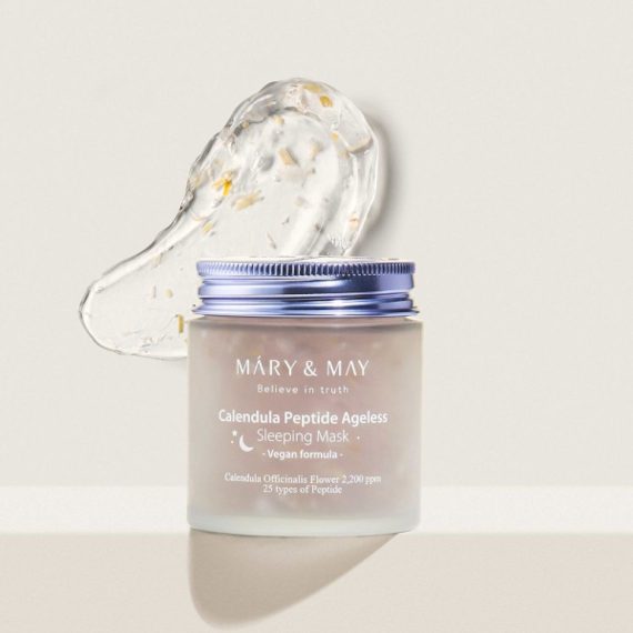 8809670682088-Mary-&-May-Calendula-Peptide-Ageless-Sleeping-Mask-Mάσκα-Προσώπου_Νυκτός-για-Αναζωογόνηση-&-Επανόρθωση-Επιδερμίδας-110gr-olgaspharmacy