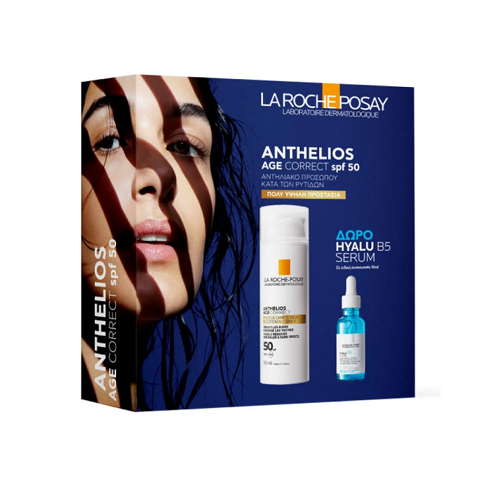 5201100690732-La-Roche-Posay-Anthelios-Age-Correct-Photocorrection-Daily-Light-Cream-SPF50-Αντηλιακή-Αντιγηραντική-Κρέμα-Προσώπου-50ml-Δώρο-Hyalu-B5-Serum-olgaspharmacy