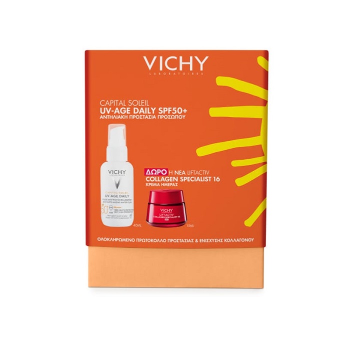 5201100702299-Vichy-Promo-Pack-Capital-Soleil-UV-Age-Daily-SPF50+Αντηλιακό-Προσώπου-40ml-&-ΔΩΡΟ-Liftactiv-Collagen-16-Κρέμα-Ημέρας-15ml-olgaspharmacy