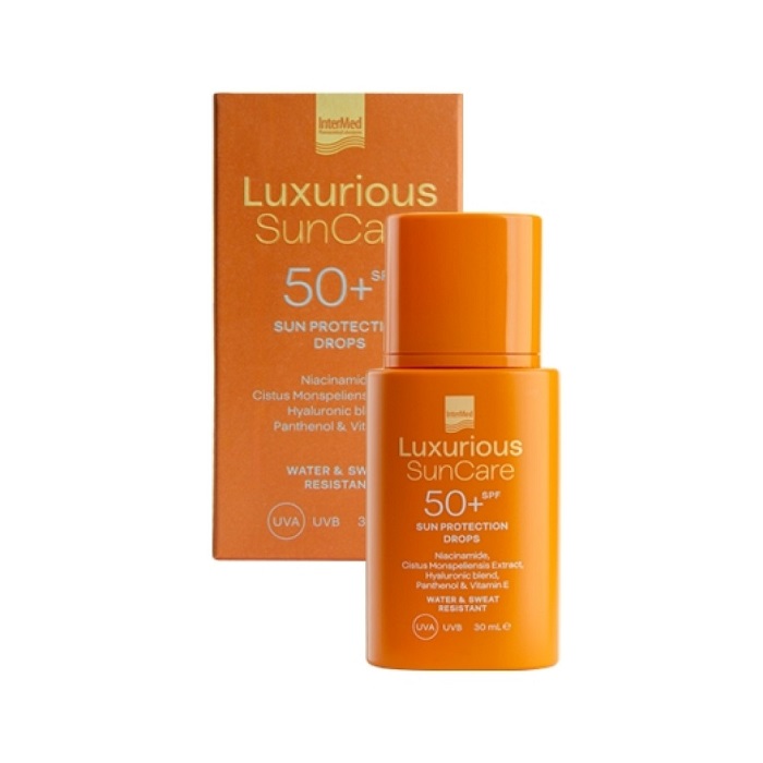 5205152020226-Intermed-Luxurious-SunCare-Sun-Protection-Drops-SPF50+Αντηλιακό-Γαλάκτωμα-Προσώπου-30ml-olgaspharmacy