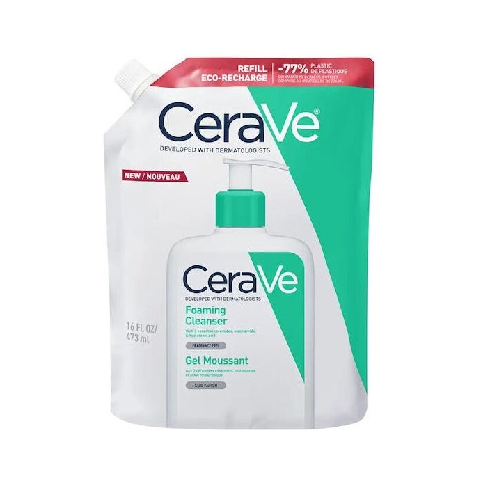 3337875905596-Cerave-Foaming-Cleanser-Refill-Καθαριστικό-Gel-Προσώπου-&-Σώματος-473ml-olgaspharmacy