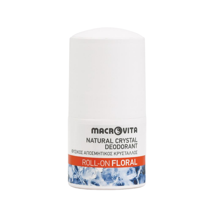 5200316312780-Macrovita-Natural-Crystal-Deodorant-Roll-On-Floral-Φυσικός-Αποσμητικός-Κρύσταλλος-50ml-olgaspharmacy