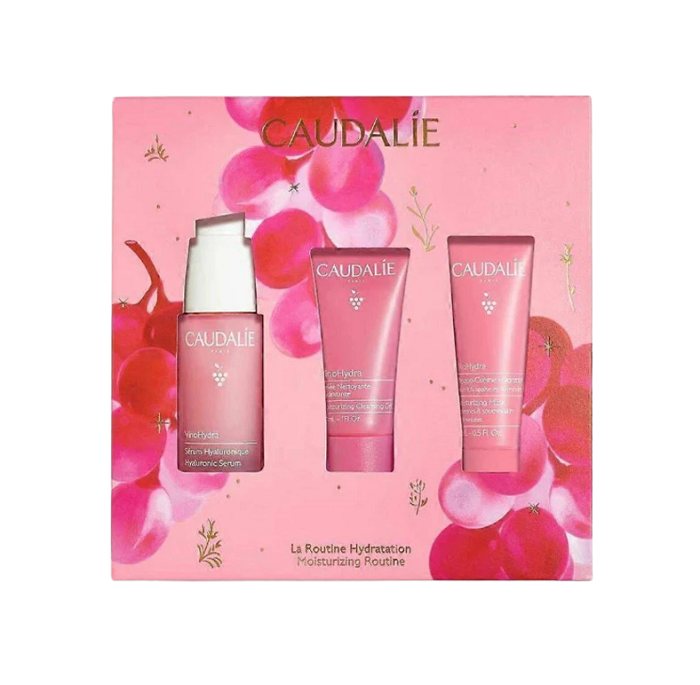 3522930005216-Caudalie-Promo-VinoHydra-La-Routine-Hyaluronic-Ενυδατικός-Ορός-Προσώπου-30ml-&-Καθαριστικό-Τζελ-Προσώπου-30ml-Μάσκα-15ml-1σετ-olgaspharmacy