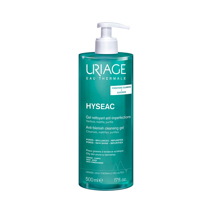 3661434009990-Uriage-Hyseac-Anti-blemish-Cleansing-Gel-Τζελ-Καθαρισμού-Προσώπου-Σώματος-για-τη-Λιπαρή-Επιδερμίδα-με-Τάση-για-Ακμή-500ml-olgaspharmacy